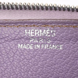 HERMES エルメス クラリス GM リラ シルバー金具 □E刻印(2001年頃) レディース シェーブル コインケース Bランク 中古 銀蔵