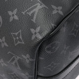 LOUIS VUITTON ルイヴィトン モノグラム エクリプス キーポルバンドリエール45 ブラック M40569 メンズ モノグラムエクリプスキャンバス ボストンバッグ 新同 中古 銀蔵