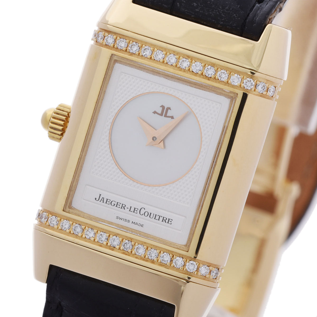 ジャガー・ルクルトレベルソ デュエット ダイヤベゼル レディース 腕時計 266.1.44 JAEGER-LECOULTRE 中古 – 銀蔵オンライン