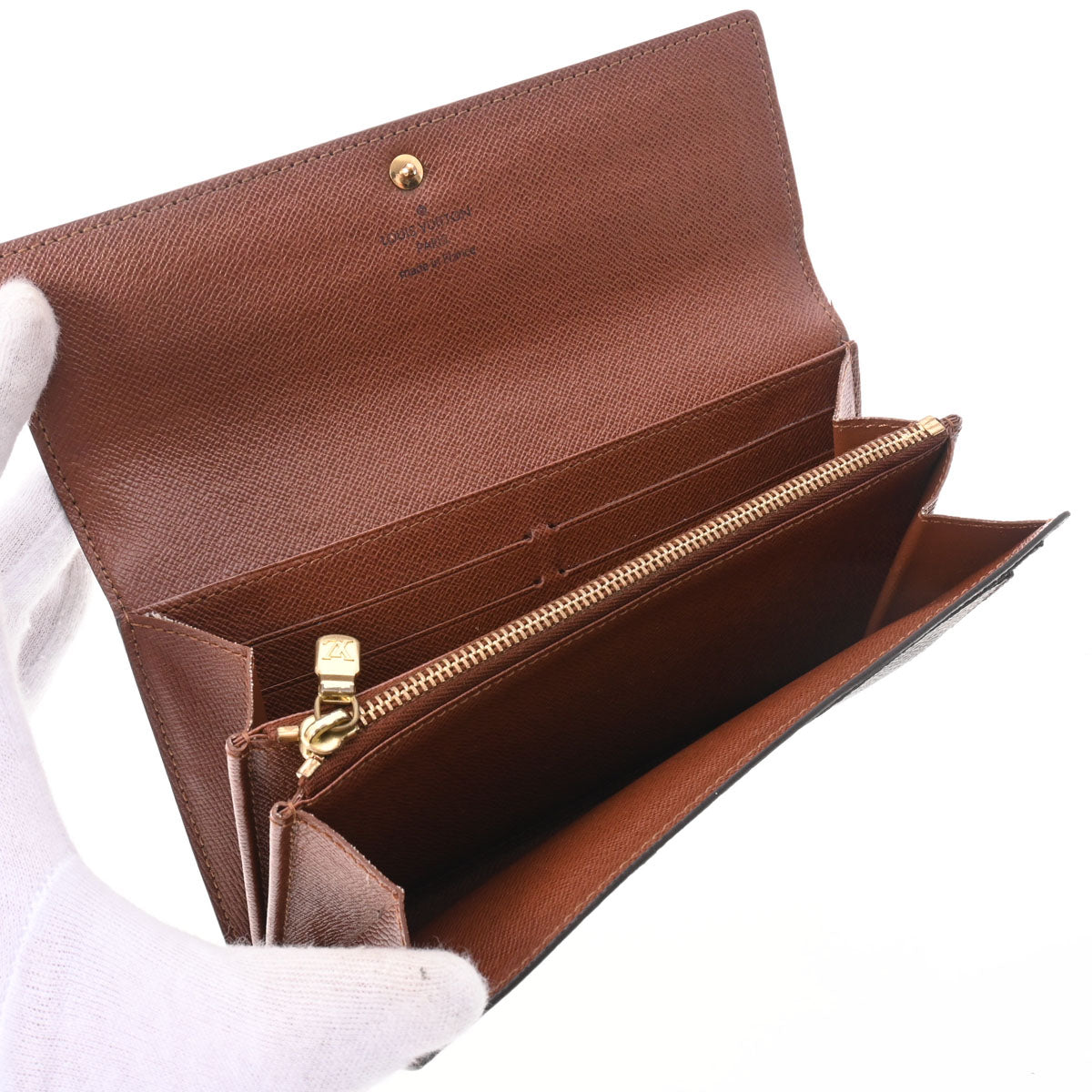 【中古】LOUIS VUITTON | ルイ・ヴィトン ポルトフォイユ サラ 旧型 モノグラム 二つ折り長財布 M61734 ブラウン【尾張小牧店】 LOUIS VUITTON - 【中古】LOUIS VUITTON | ルイ・ヴィトン