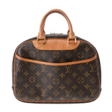 LOUIS VUITTON ルイヴィトン モノグラム トゥルーヴィル ブラウン M42228 ユニセックス モノグラムキャンバス ハンドバッグ Bランク 中古 銀蔵