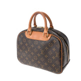 LOUIS VUITTON ルイヴィトン モノグラム トゥルーヴィル ブラウン M42228 ユニセックス モノグラムキャンバス ハンドバッグ Bランク 中古 銀蔵