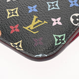 LOUIS VUITTON ルイヴィトン マルチカラー ポシェットクレ ノワール/グルナード M93735 レディース モノグラムマルチカラー コインケース Bランク 中古 銀蔵