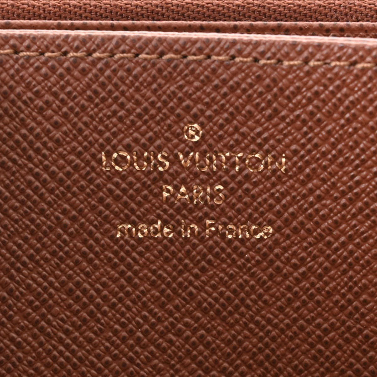 ルイヴィトンジッピーウォレット 14145 ブラウン ユニセックス  