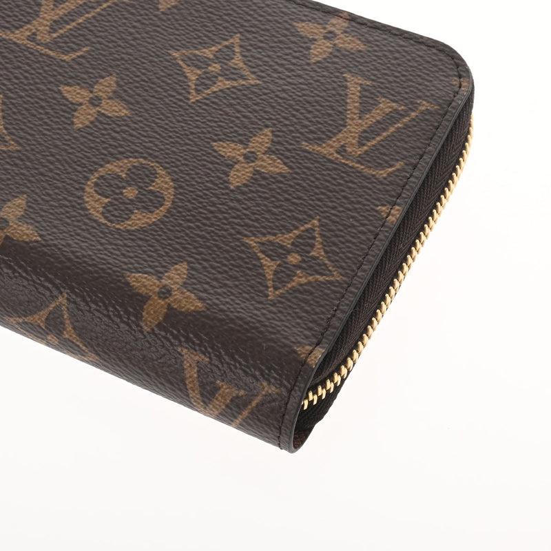 LOUIS VUITTON ルイヴィトン モノグラム ジッピーウォレット  ブラウン M42616 ユニセックス モノグラムキャンバス 長財布 未使用 銀蔵