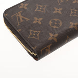 LOUIS VUITTON ルイヴィトン モノグラム ジッピーウォレット  ブラウン M42616 ユニセックス モノグラムキャンバス 長財布 未使用 銀蔵