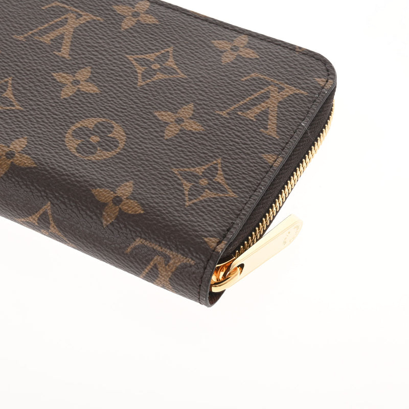 LOUIS VUITTON ルイヴィトン モノグラム ジッピーウォレット  ブラウン M42616 ユニセックス モノグラムキャンバス 長財布 未使用 銀蔵