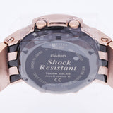 CASIO カシオ G-SHOCK フルメタルアナデジ ブラック AWM-500GD メンズ SS/樹脂 腕時計 タフソーラー ローズゴールド文字盤 未使用 銀蔵