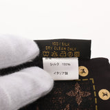 LOUIS VUITTON ルイヴィトン バンドー モノグラム 茶 レディース シルク100％ スカーフ Aランク 中古 銀蔵