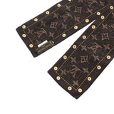 LOUIS VUITTON ルイヴィトン バンドー モノグラム 茶 レディース シルク100％ スカーフ Aランク 中古 銀蔵