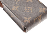 LOUIS VUITTON ルイヴィトン モノグラム シガレットケース ブラウン M63024 レディース モノグラムキャンバス ブランド小物 Bランク 中古 銀蔵