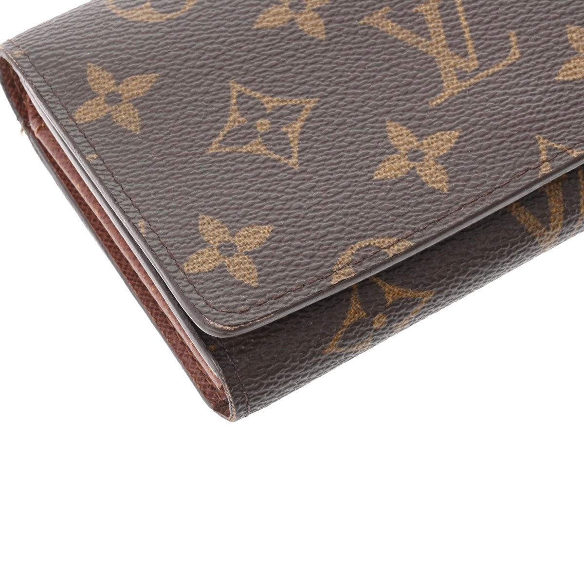 ルイヴィトンポルトフォイユ トレゾール ブラウン メンズ モノグラムキャンバス 二つ折り財布 M61736 LOUIS VUITTON 中古 –  銀蔵オンライン