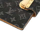 LOUIS VUITTON ルイヴィトン モノグラムデニム アジェンダ PM コアラ ノワール R21038 メンズ モノグラムデニム 手帳カバー Bランク 中古 銀蔵