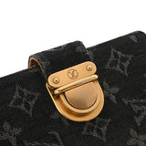 LOUIS VUITTON ルイヴィトン モノグラムデニム アジェンダ PM コアラ ノワール R21038 メンズ モノグラムデニム 手帳カバー Bランク 中古 銀蔵