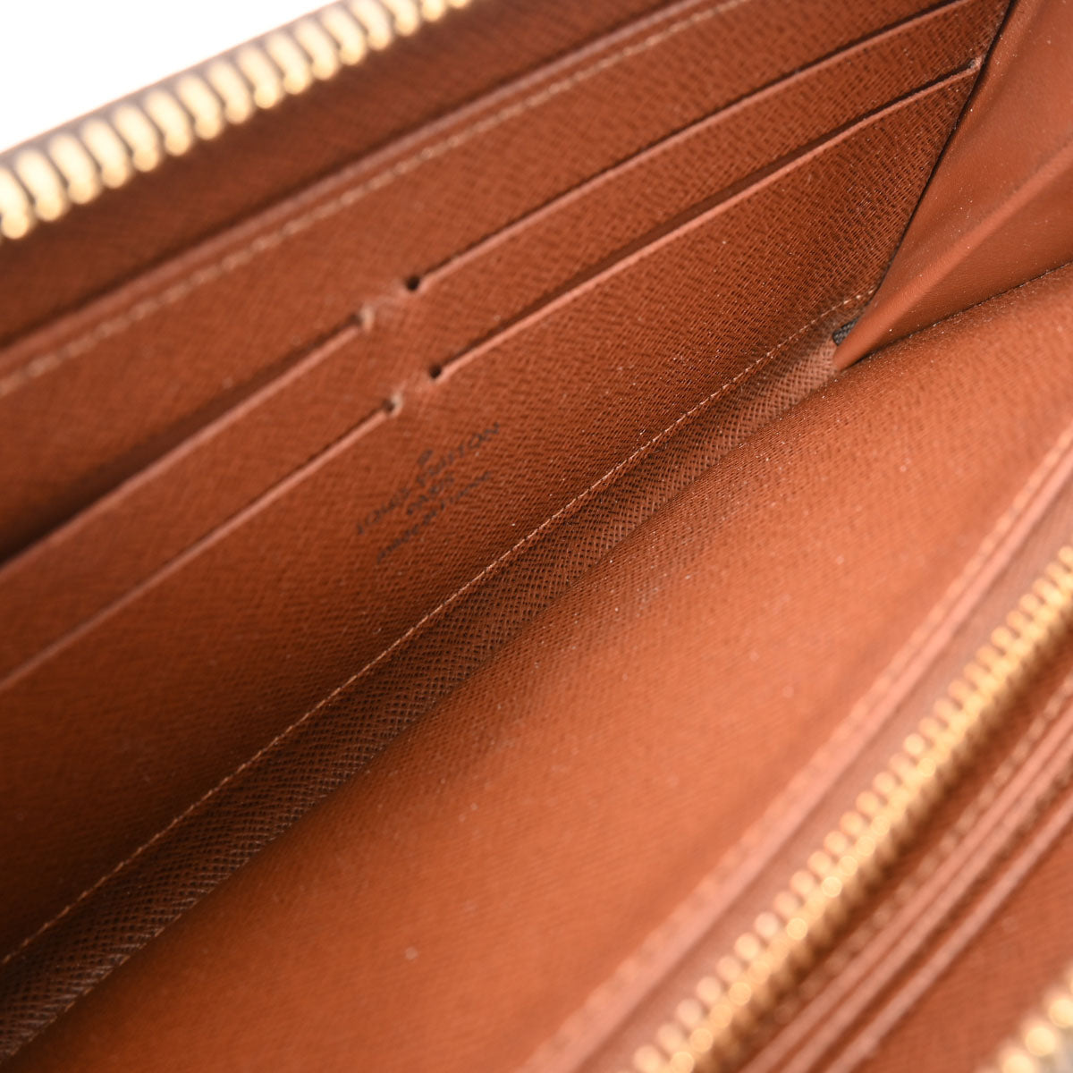 ルイヴィトンジッピーウォレット 旧型 14145 ブラウン ユニセックス