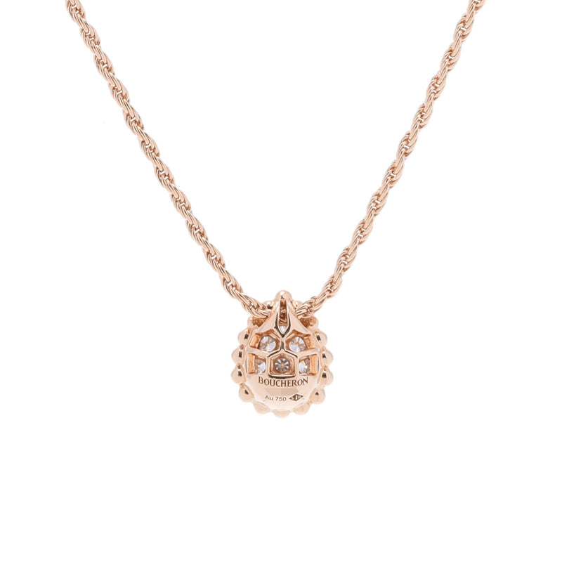 BOUCHERON ブシュロン セルパンポエムネックレス　ダイヤ JPN00611 レディース K18イエローゴールド ネックレス Aランク 中古 銀蔵