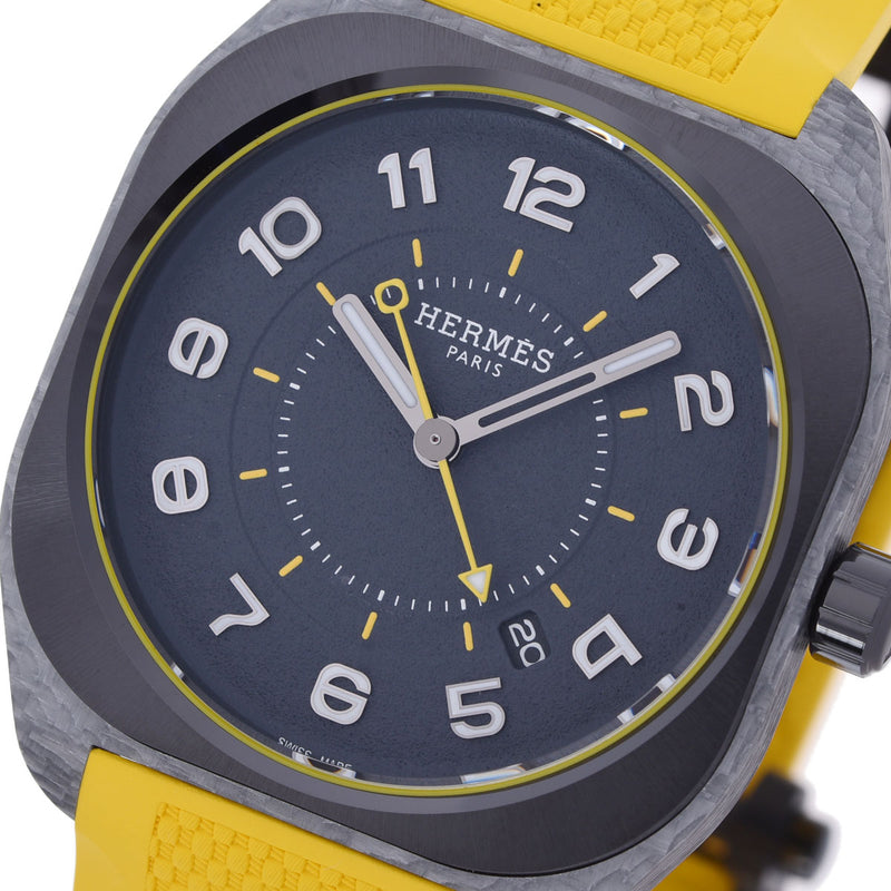 エルメス H08 Ti×ラバー   メンズ 腕時計
