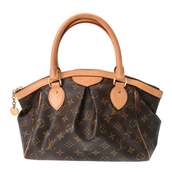 LOUIS VUITTON ルイヴィトン モノグラム ティヴォリ PM ブラウン M40143 レディース モノグラムキャンバス ハンドバッグ ABランク 中古 銀蔵