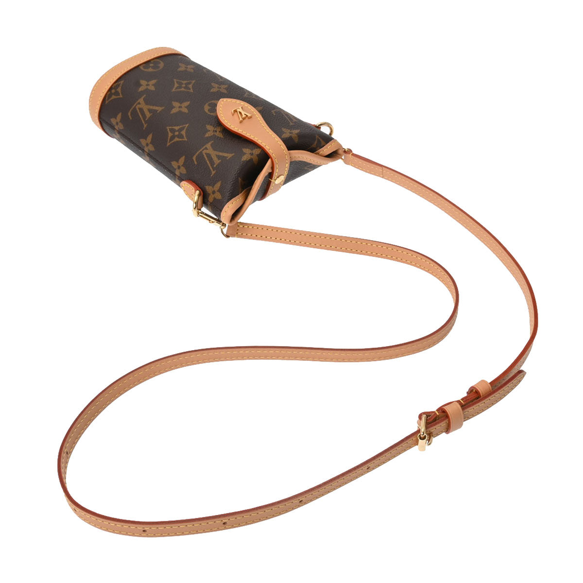 ルイヴィトンフォールドミー 14145 ブラウン レディース モノグラム