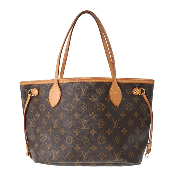 LOUIS VUITTON ルイヴィトン モノグラム ネヴァーフル PM 旧型 ブラウン M40155 レディース モノグラムキャンバス ハンドバッグ Bランク 中古 銀蔵