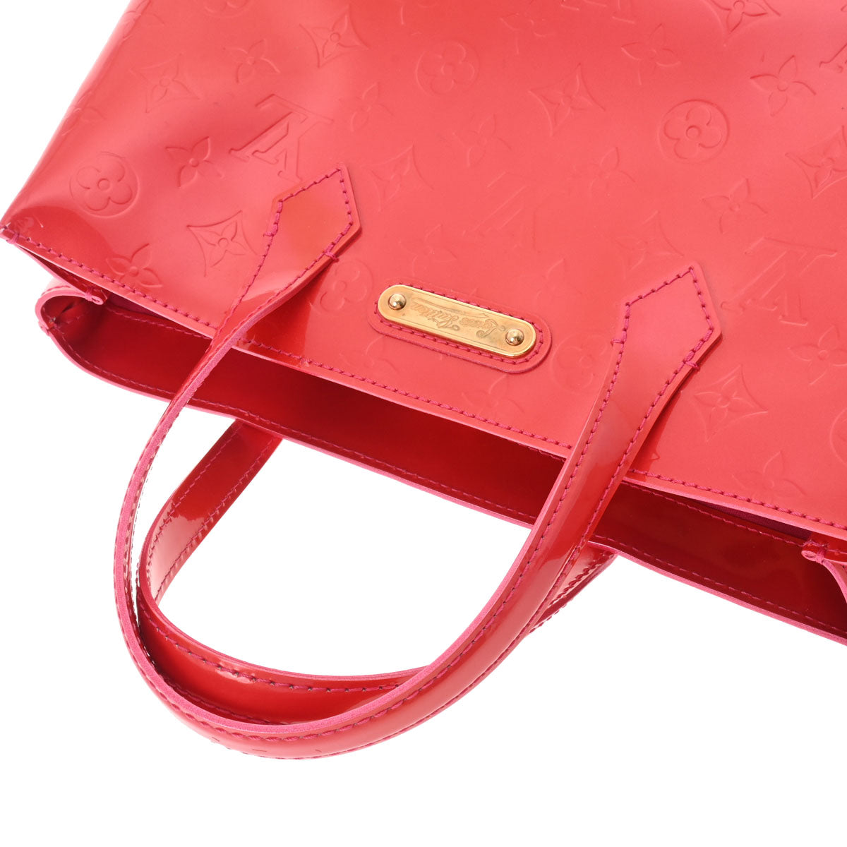 ルイヴィトンウィルシャー PM 14125 ローズポップ レディース