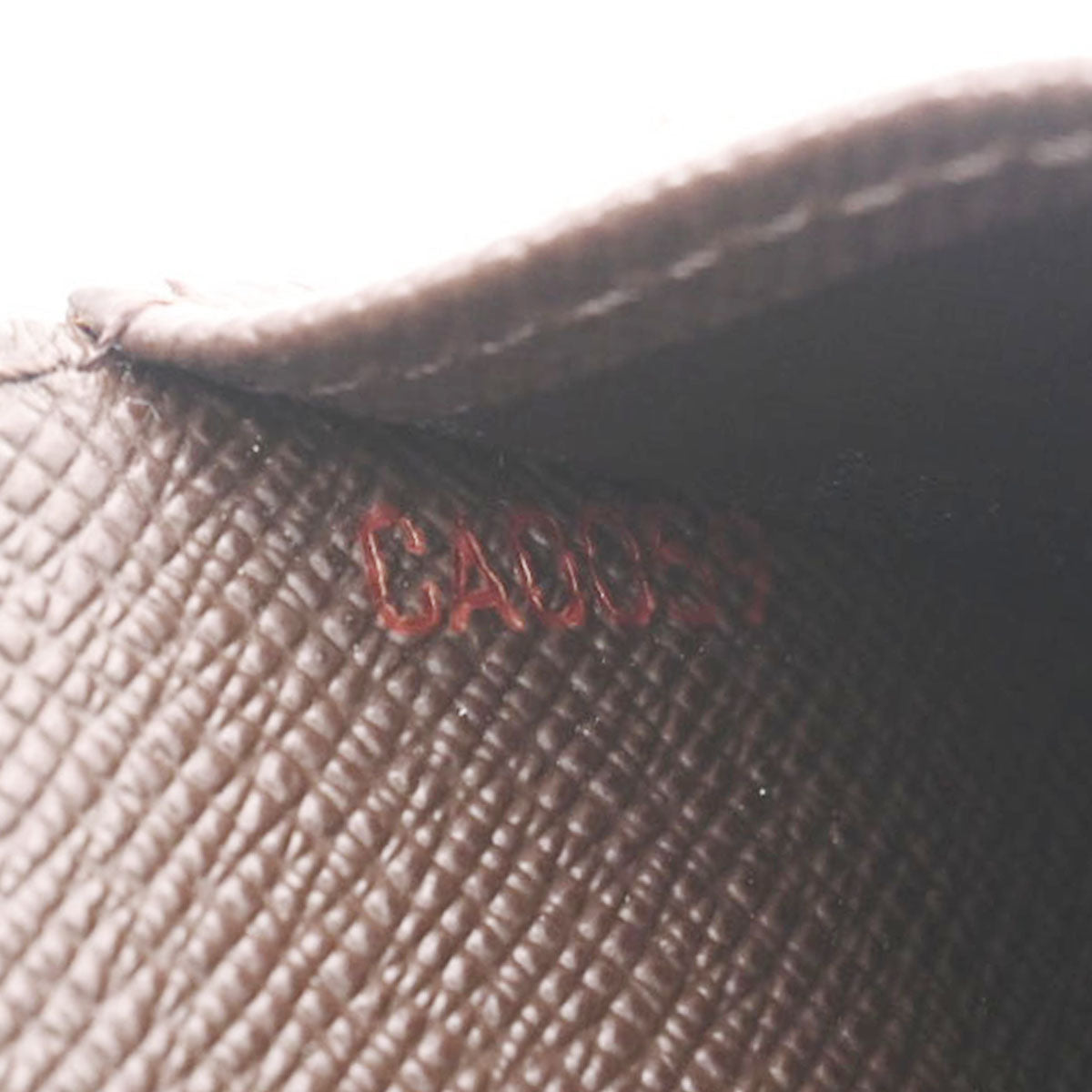 LOUIS VUITTON ダミエ ポルト ビエ 6カルト クレディ ルイヴィトンポルトビエ6カルトクレディ 14137 ブラウン レディース