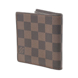 LOUIS VUITTON ルイヴィトン ダミエ ポルトビエ6カルトクレディ ブラウン N61666 レディース ダミエキャンバス 札入れ Aランク 中古 銀蔵