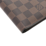 LOUIS VUITTON ルイヴィトン ダミエ ポルトビエ6カルトクレディ ブラウン N61666 レディース ダミエキャンバス 札入れ Aランク 中古 銀蔵