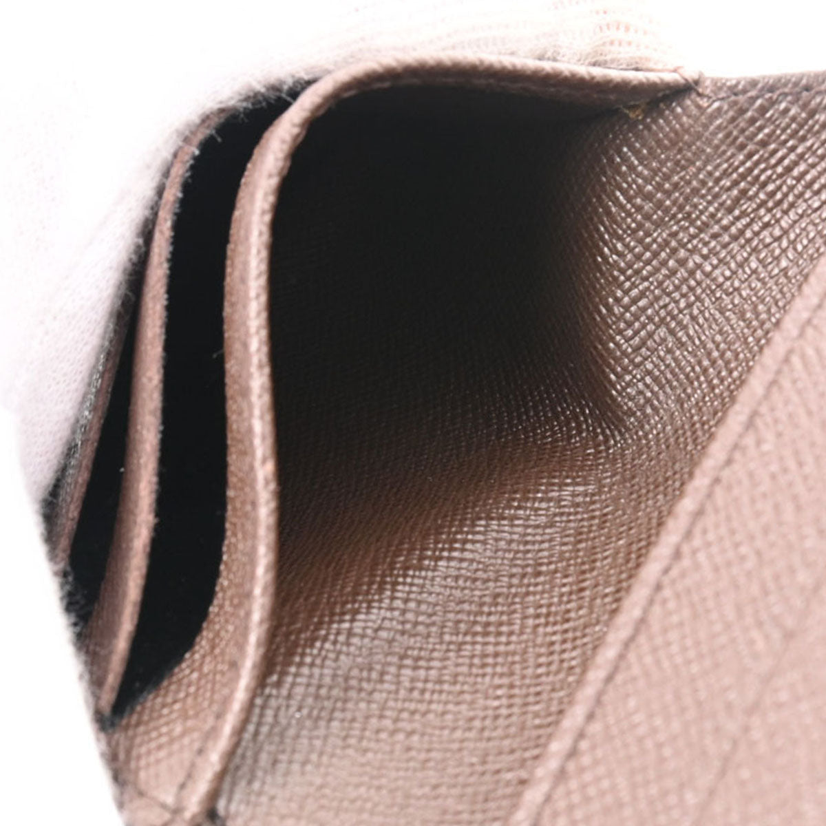 LOUIS VUITTON ダミエ ポルト ビエ 6カルト クレディ ルイヴィトンポルトビエ6カルトクレディ 14137 ブラウン レディース