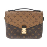 LOUIS VUITTON ルイヴィトン モノグラムリバース ポシェットメティスMM ブラウン M44876 レディース モノグラムリバース キャンバス 2WAYバッグ Aランク 中古 銀蔵