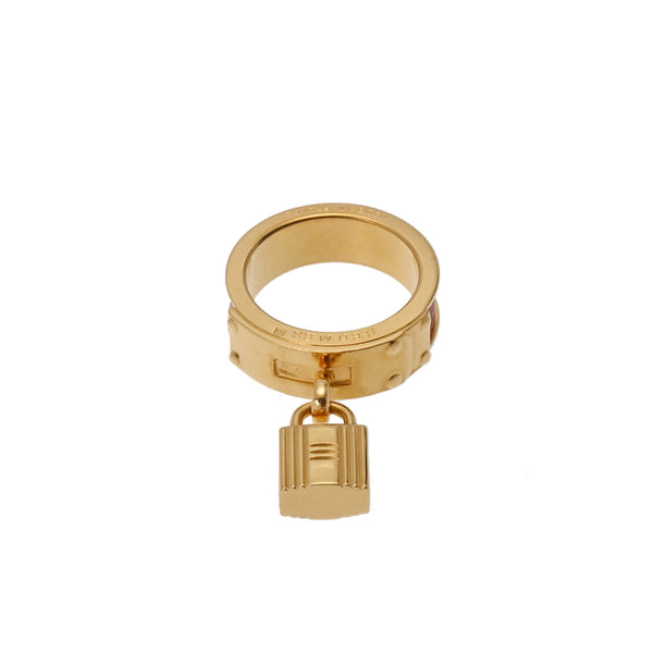 ❤活躍アイテムプレゼント❤スカーフリング ケリー カデナ レッドｘG エルメス エルメスカデナモチーフ 赤 ユニセックス GP スカーフリング