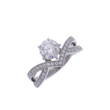 CHAUMET ショーメ ジョセフィーヌ アムール デグレット ダイヤ1.04ct G-VS1-3EX #51 10.5号 レディース Pt950プラチナ リング・指輪 Aランク 中古 銀蔵