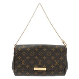 LOUIS VUITTON ルイヴィトン モノグラム フェイボリット MM ブラウン M40718 レディース モノグラムキャンバス ショルダーバッグ Aランク 中古 銀蔵