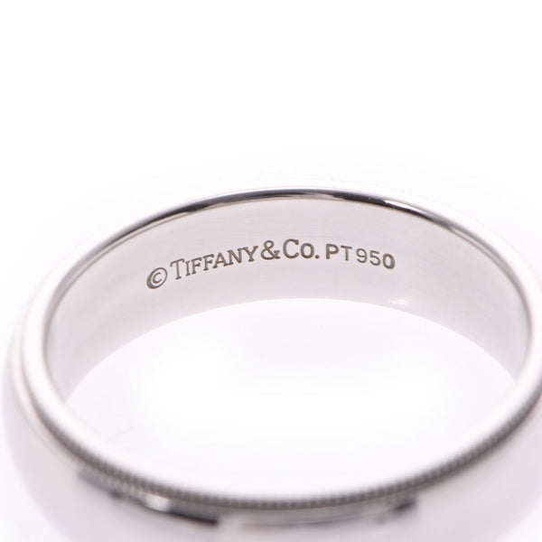 TIFFANY&Co. ティファニーミルグレインバンドリング 6mmタイプ 
 メンズ Pt950プラチナ リング・指輪
 22号 
 中古