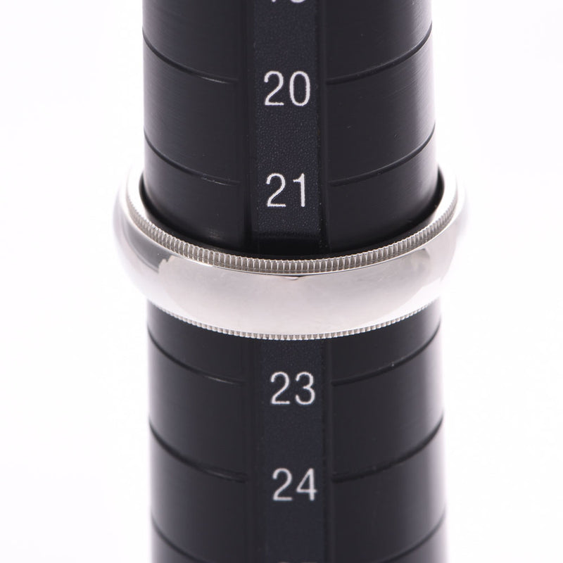 ティファニーミルグレインバンドリング 6mmタイプ メンズ Pt950プラチナ リング・指輪 22号 TIFFANYu0026Co. 中古 – 銀蔵オンライン