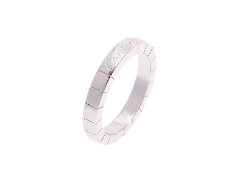 Cartier Laniere Ring #50 Women's WG 5.8g Ring A Rank Beauty CARTIER Used Ginzo