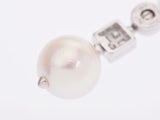 20.4 g of Bulgari Lucia necklace Lady's WG diamond pearl A rank beauty product BVLGARI used silver storehouse