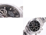 Rolex, Daytona, and Back stock, the black, the black, the black, the SS 116520, the SS, the scroll, the clock, the rank, the beauty, the ROLEX box, the Gara, the silver, the silver.