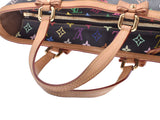 Louis Vuitton Multicolor Charlene GM Black M93215 Women's Genuine Leather Handbag B Rank LOUIS VUITTON Used Ginzo