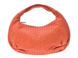 Bottega Veneta Veneta bag medium in tray chart orange ladies lambskin ab