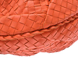 Bottega Veneta Veneta bag medium in tray chart orange ladies lambskin ab