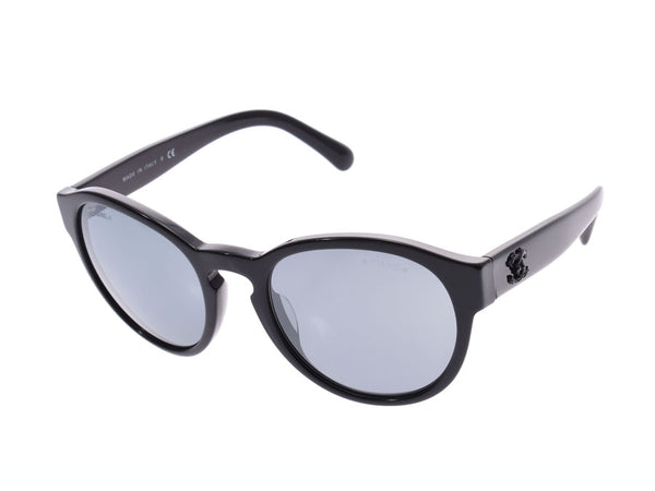 Chanel Sunglasses Coco Mark Black 5359-A c.501/26 Ladies AB Rank CHANEL Box Used Ginzo