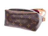 Louis Vuitton Monogram Vivasite PM Brown M51165 Women's Genuine Leather Shoulder Bag AB Rank LOUIS VUITTON Used Ginzo