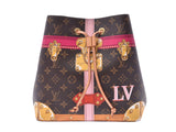 Louis Vuitton Monogram Neonoe Trompluille Summer Trunk Brown M40649 Women's Genuine Leather Shoulder Bag Shin-DoMimono LOUIS VUITTON Used Ginzo