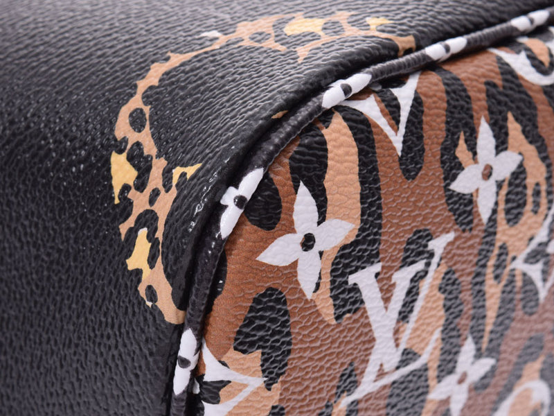 Louis Vuitton jungle never full mm Noir m44676 women's Leather Tote Bag