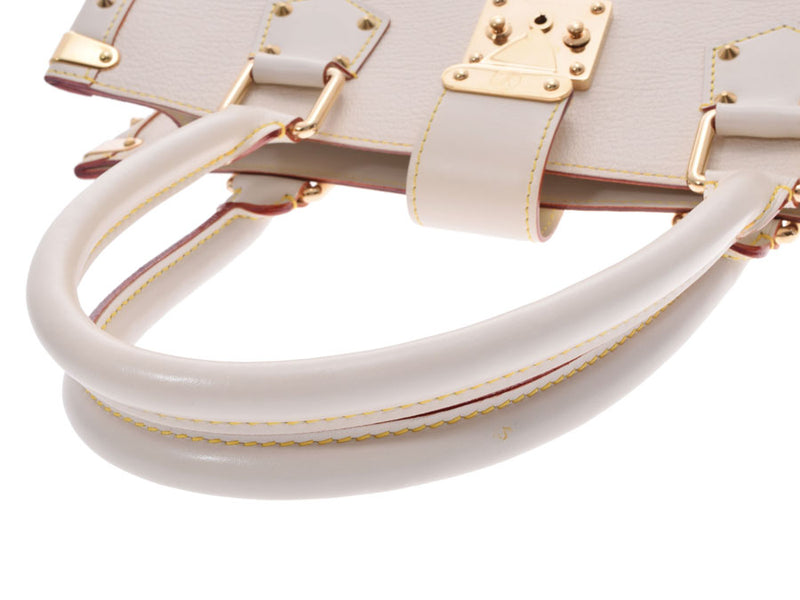 Louis Vuitton Halley fabulous white g metal m91895 ladies leather handbags a
