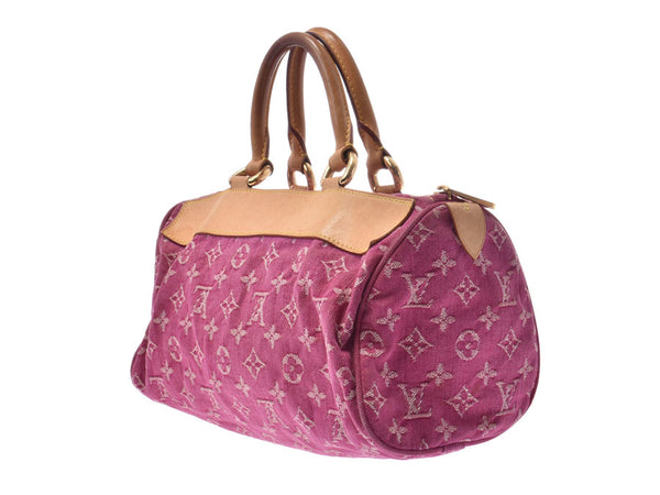 Louis Vuitton Denim Neo Speedy Pink M95214 Ladies Handbag B Rank LOUIS VUITTON Used Ginzo