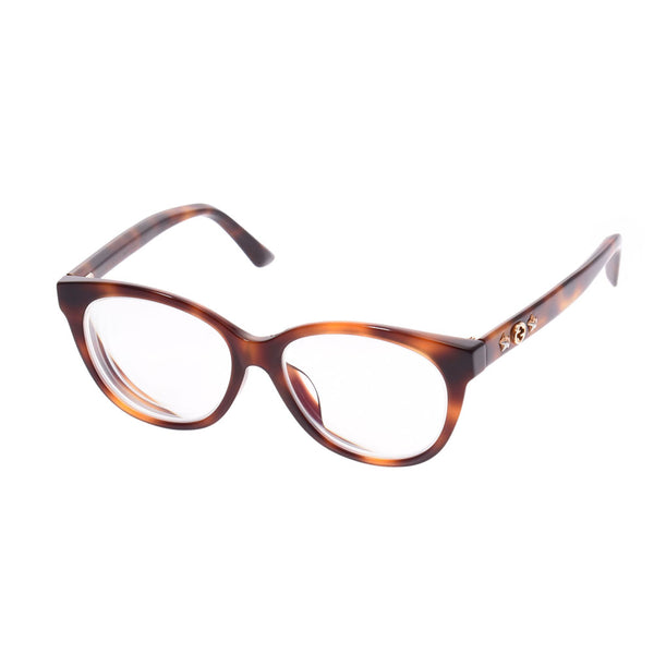 Gucci Alessandro Michele design brown system clear lens unisex glasses GG02110A GUCCI used