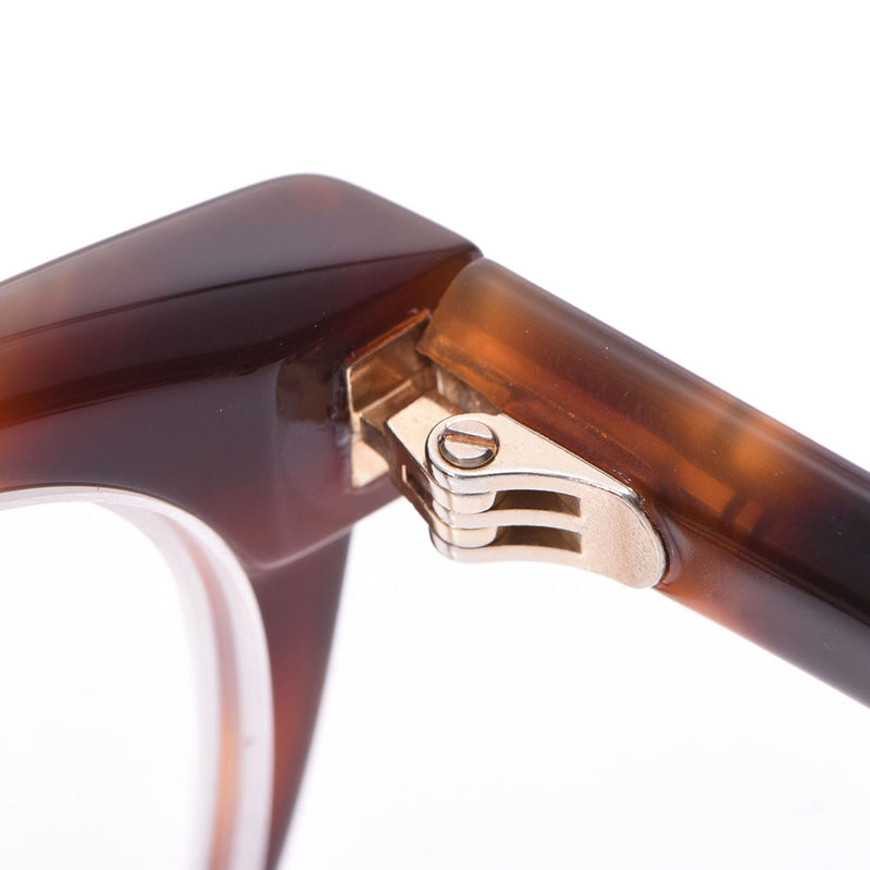 古驰亚历山德罗·米歇尔设计棕色系统清除透镜男女两用眼镜GG02110A GUCCI二手货