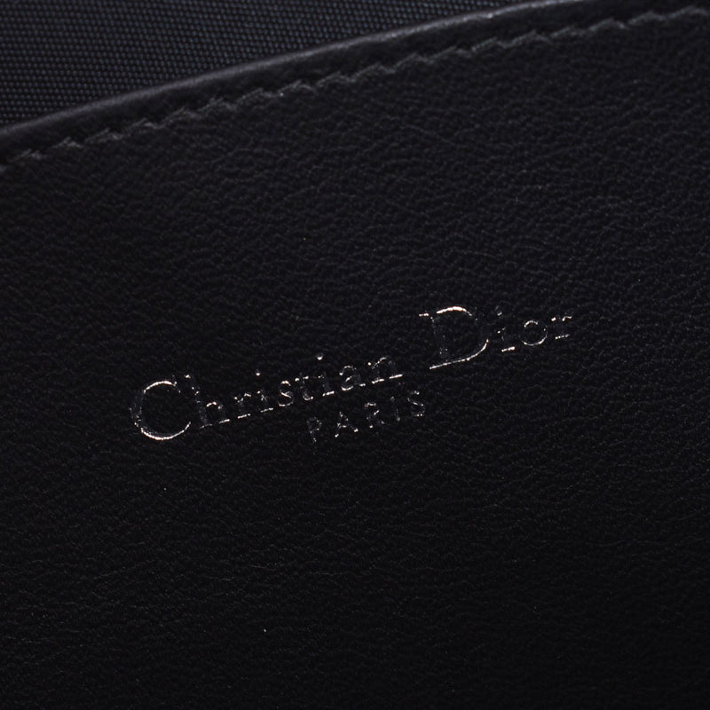 Christian Dior クリスチャンディオール 
 黒 ユニセックス レザー クラッチバッグ
 
 中古